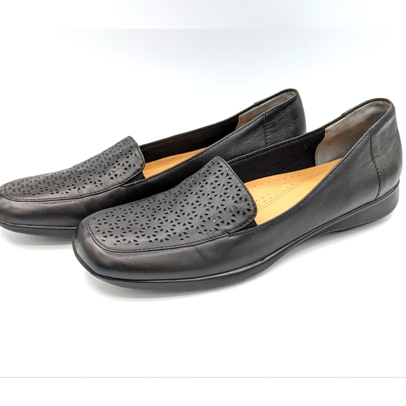 Trotters Women's Jenn Laser Loafer in Black 10N - Picture 8 of 10